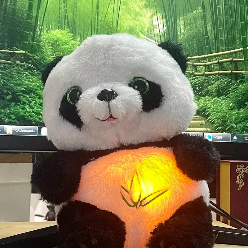 Panda Respiração – Peluche Calmante com Luz e Música para Bebé
