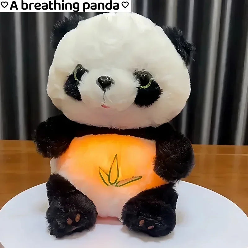 Panda Respiração – Peluche Calmante com Luz e Música para Bebé
