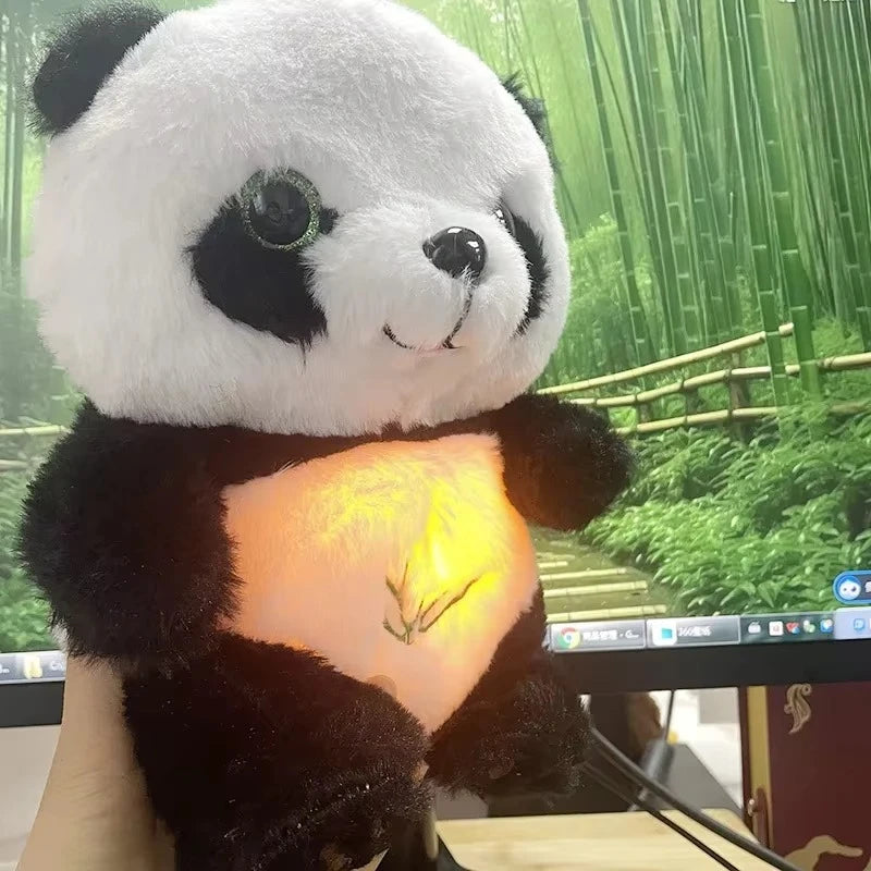 Panda Respiração – Peluche Calmante com Luz e Música para Bebé