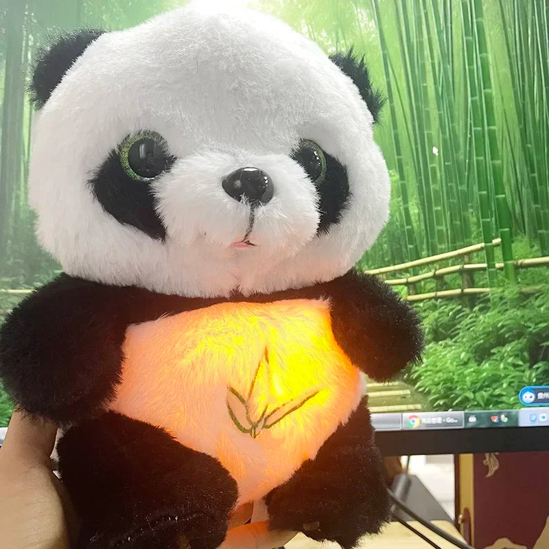 Panda Respiração – Peluche Calmante com Luz e Música para Bebé