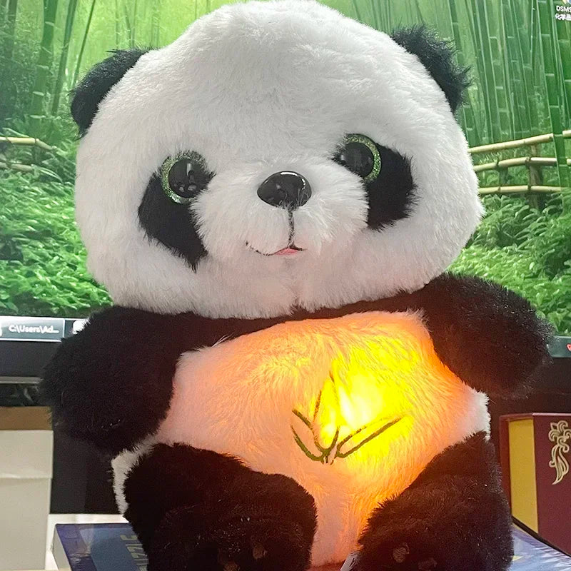 Panda Respiração – Peluche Calmante com Luz e Música para Bebé