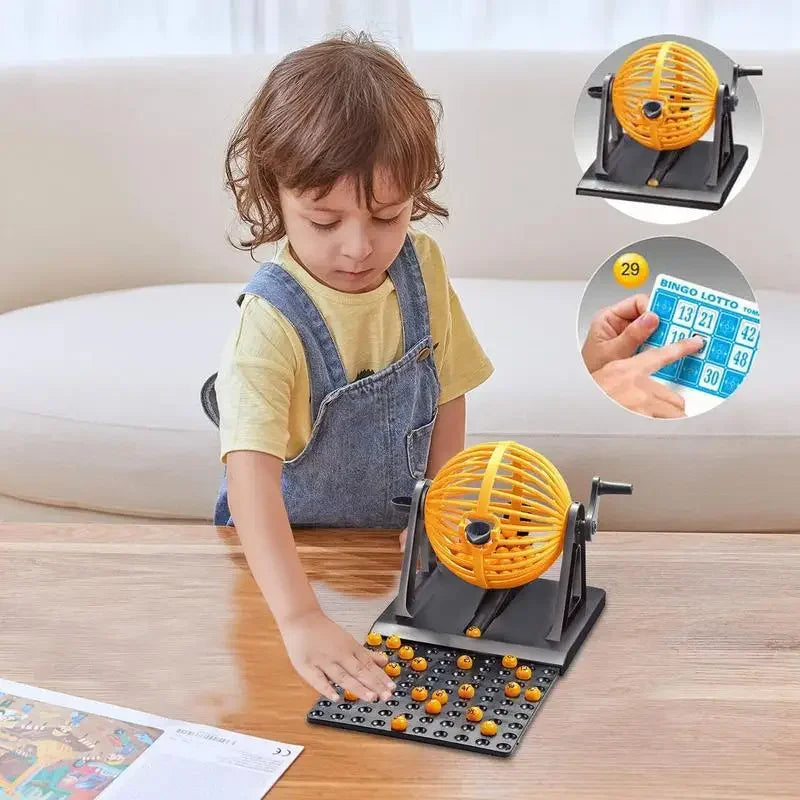 Mini Jogo de Bingo – Kit Completo com 90 Números